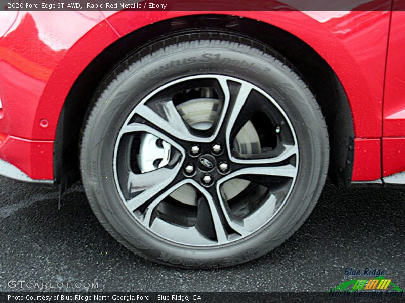 Rapid Red Metallic / Ebony 2020 Ford Edge ST AWD