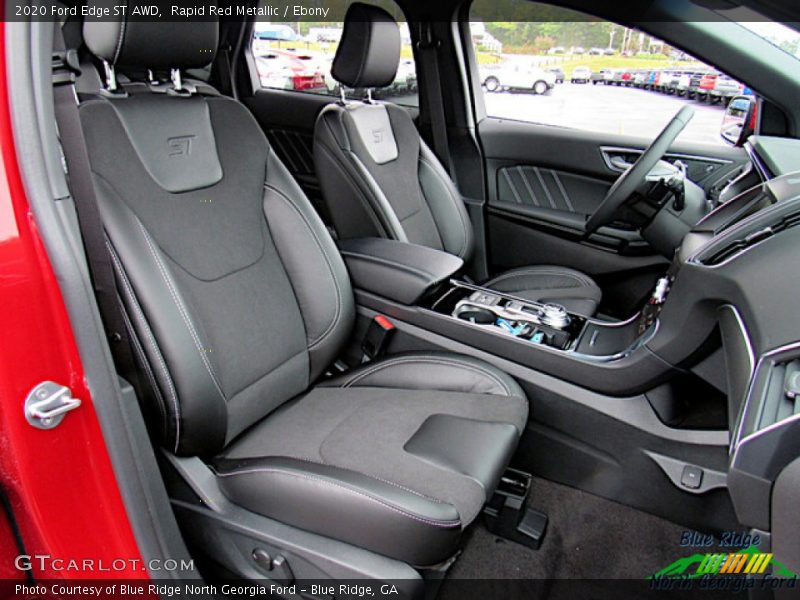 Rapid Red Metallic / Ebony 2020 Ford Edge ST AWD