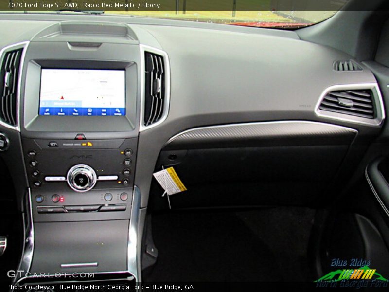 Rapid Red Metallic / Ebony 2020 Ford Edge ST AWD