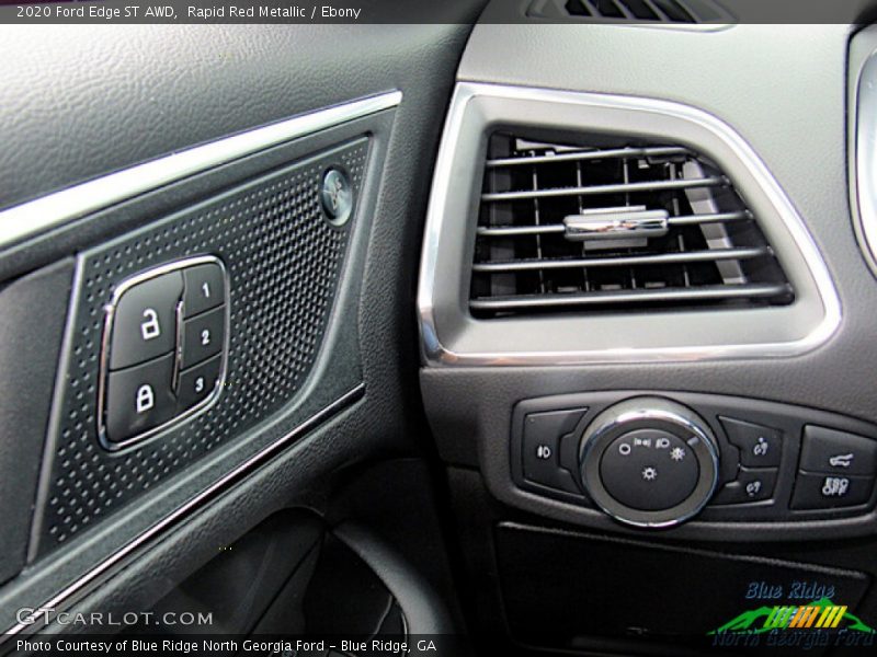 Rapid Red Metallic / Ebony 2020 Ford Edge ST AWD