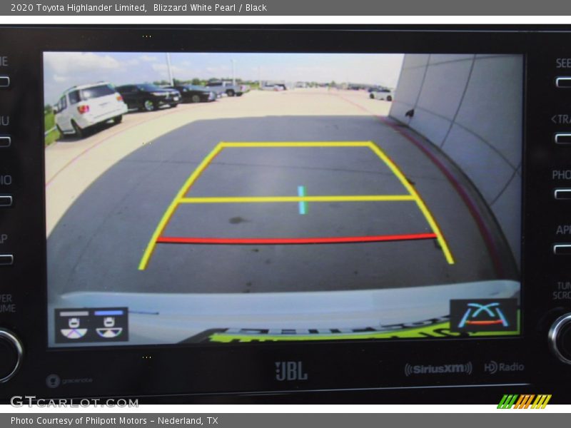 Blizzard White Pearl / Black 2020 Toyota Highlander Limited