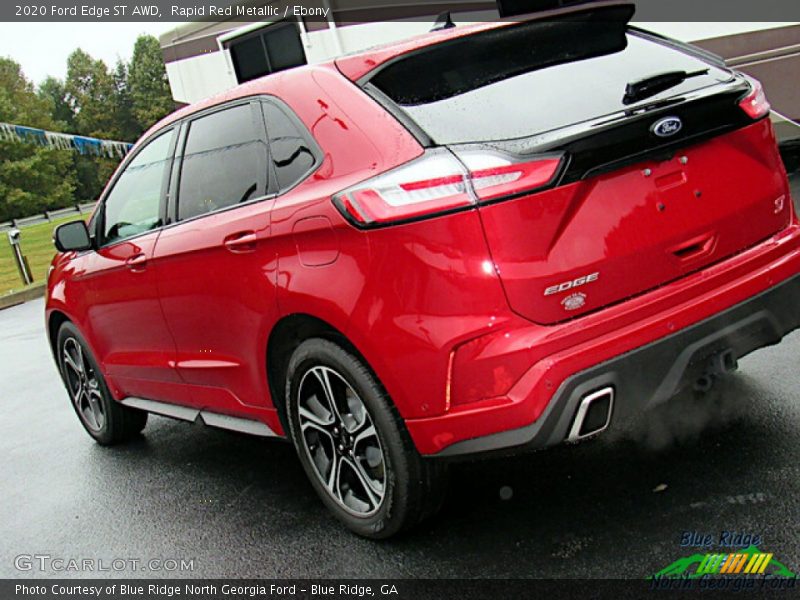 Rapid Red Metallic / Ebony 2020 Ford Edge ST AWD