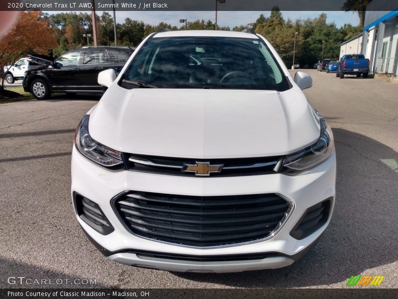 Summit White / Jet Black 2020 Chevrolet Trax LT AWD