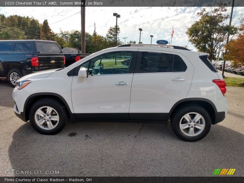 Summit White / Jet Black 2020 Chevrolet Trax LT AWD
