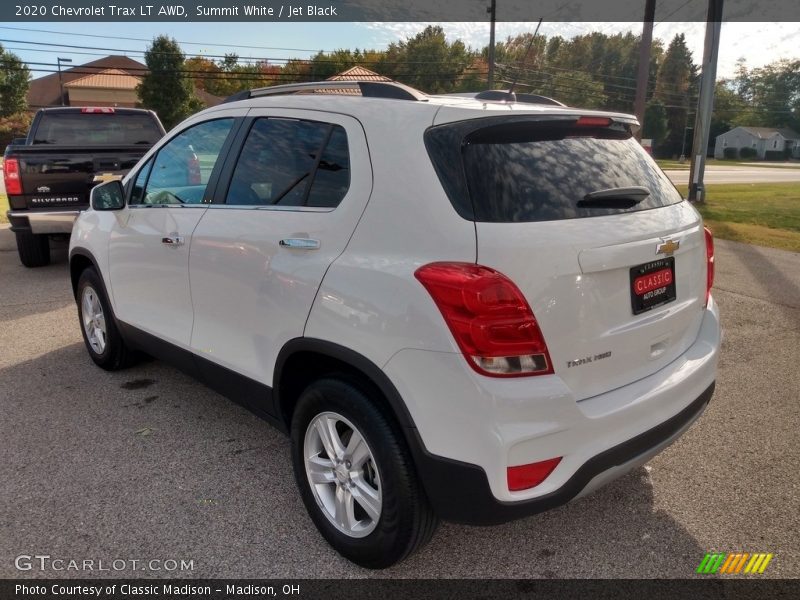 Summit White / Jet Black 2020 Chevrolet Trax LT AWD