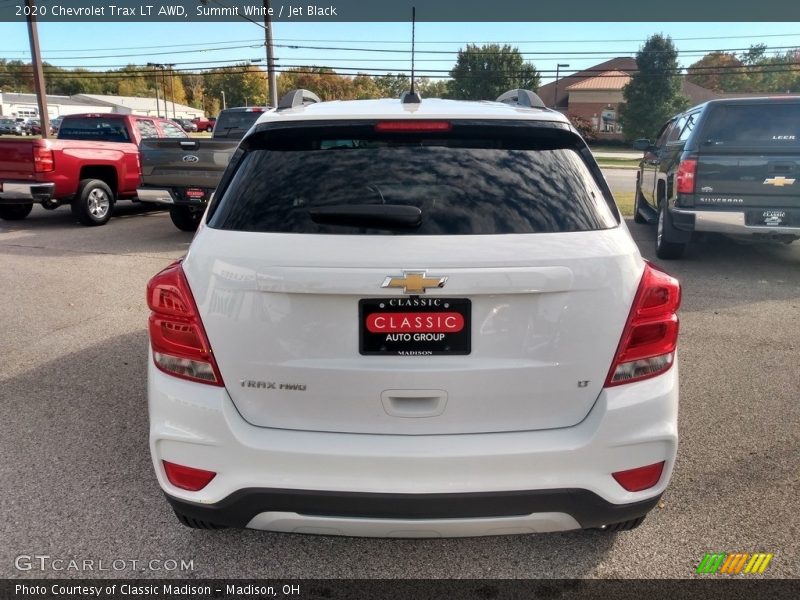 Summit White / Jet Black 2020 Chevrolet Trax LT AWD