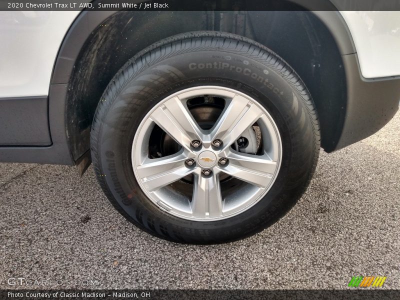 Summit White / Jet Black 2020 Chevrolet Trax LT AWD