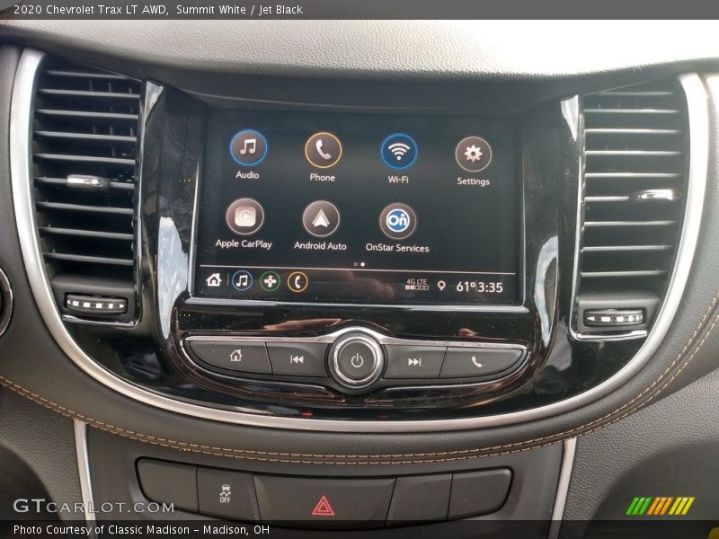 Summit White / Jet Black 2020 Chevrolet Trax LT AWD
