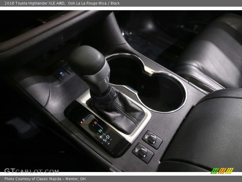 Ooh La La Rouge Mica / Black 2018 Toyota Highlander XLE AWD