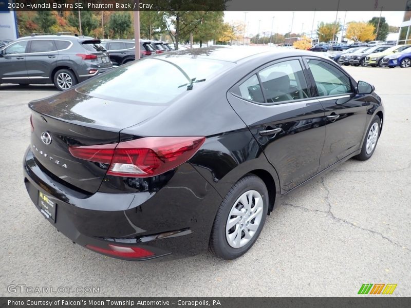 Phantom Black / Gray 2020 Hyundai Elantra SE