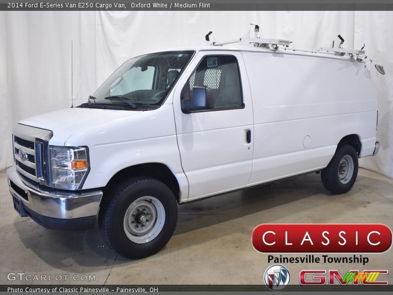 Oxford White / Medium Flint 2014 Ford E-Series Van E250 Cargo Van