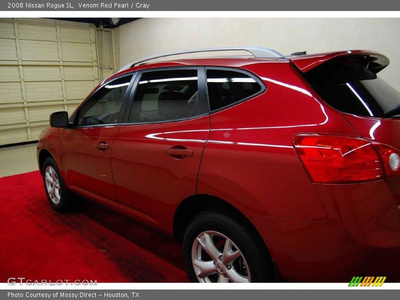 Venom Red Pearl / Gray 2008 Nissan Rogue SL