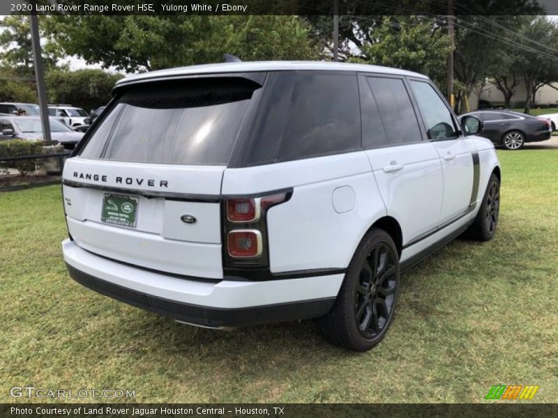 Yulong White / Ebony 2020 Land Rover Range Rover HSE
