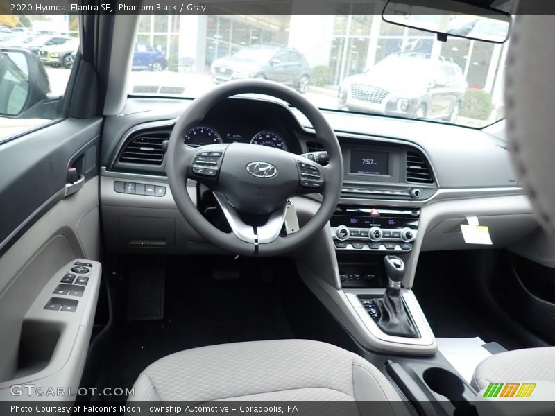 Phantom Black / Gray 2020 Hyundai Elantra SE