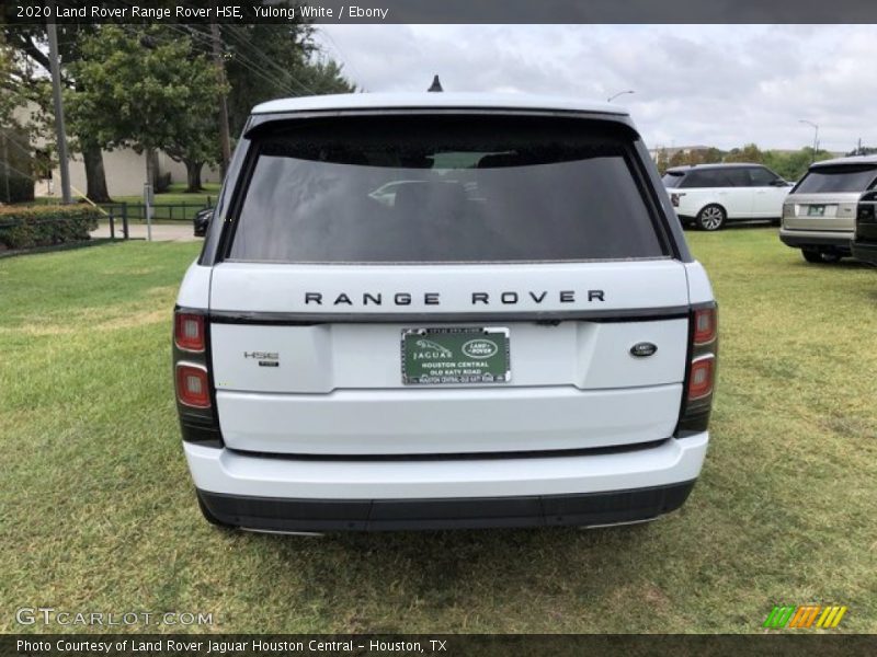 Yulong White / Ebony 2020 Land Rover Range Rover HSE