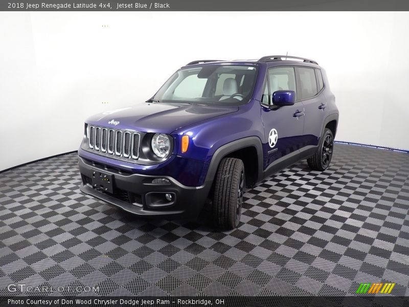 Jetset Blue / Black 2018 Jeep Renegade Latitude 4x4