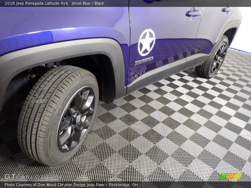Jetset Blue / Black 2018 Jeep Renegade Latitude 4x4