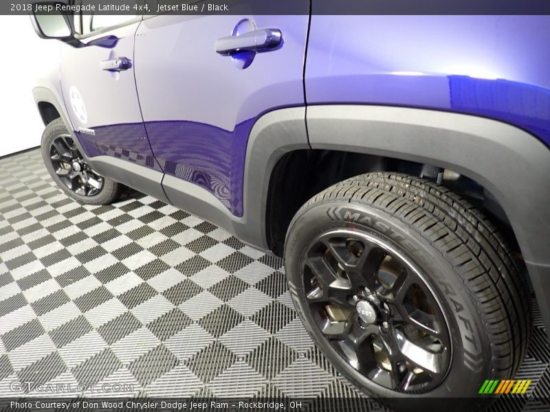 Jetset Blue / Black 2018 Jeep Renegade Latitude 4x4