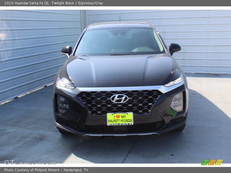 Twilight Black / Espresso/Gray 2020 Hyundai Santa Fe SE