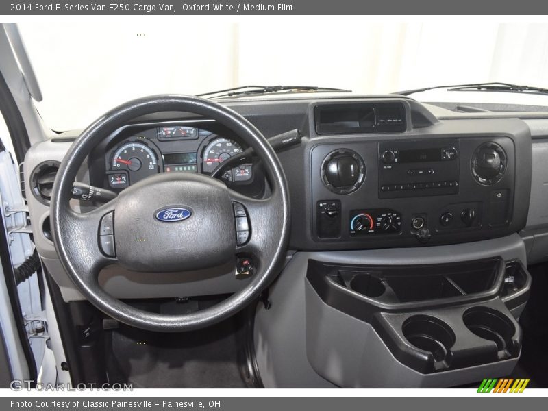 Oxford White / Medium Flint 2014 Ford E-Series Van E250 Cargo Van