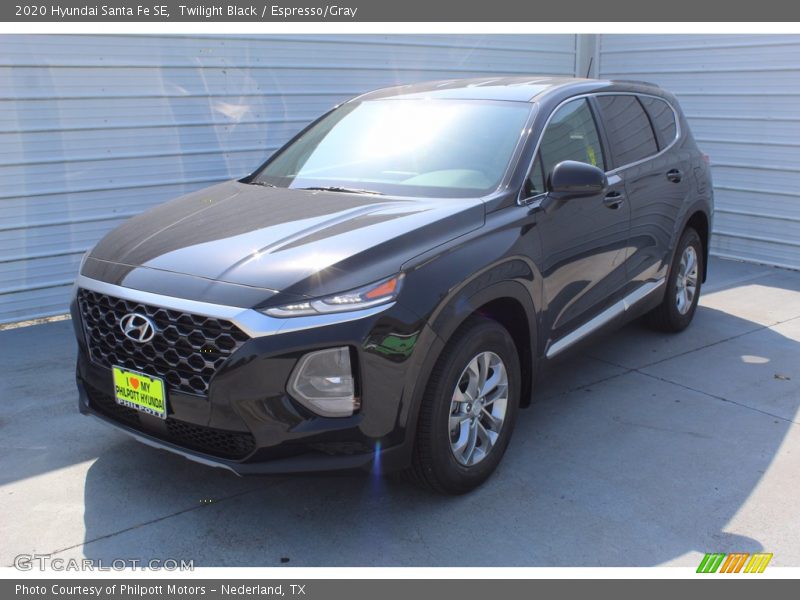 Twilight Black / Espresso/Gray 2020 Hyundai Santa Fe SE