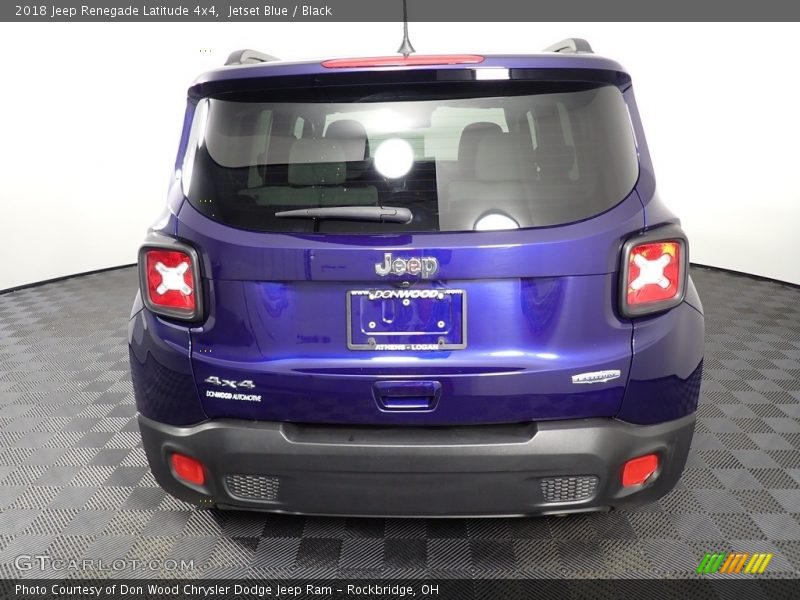 Jetset Blue / Black 2018 Jeep Renegade Latitude 4x4
