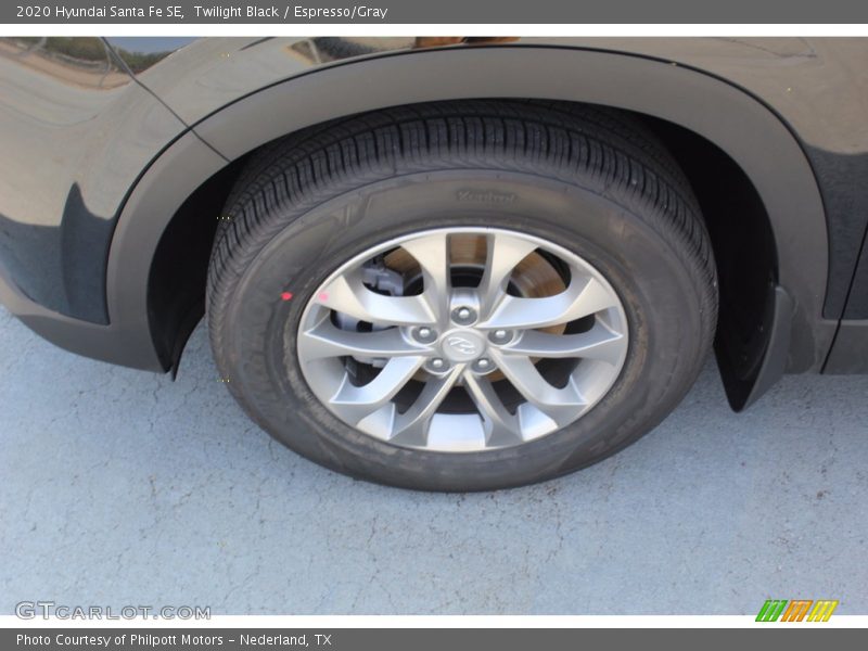 Twilight Black / Espresso/Gray 2020 Hyundai Santa Fe SE