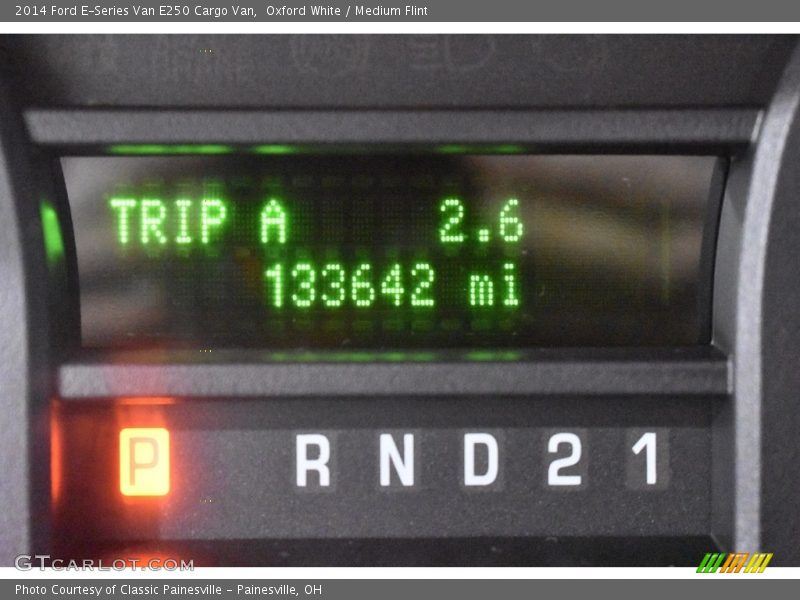 Oxford White / Medium Flint 2014 Ford E-Series Van E250 Cargo Van