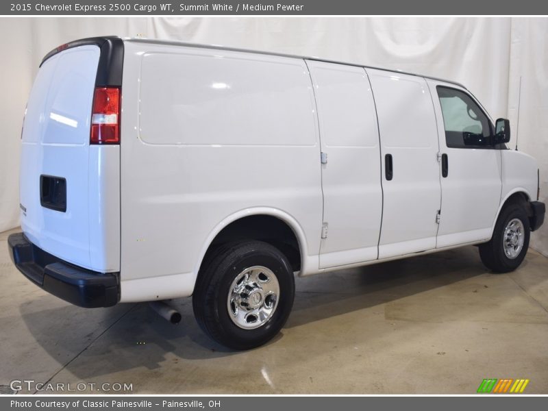 Summit White / Medium Pewter 2015 Chevrolet Express 2500 Cargo WT