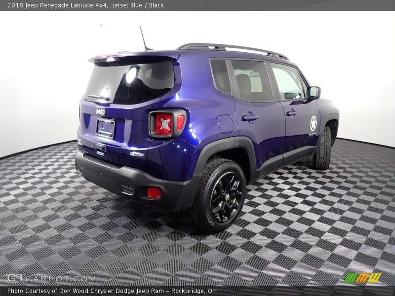 Jetset Blue / Black 2018 Jeep Renegade Latitude 4x4