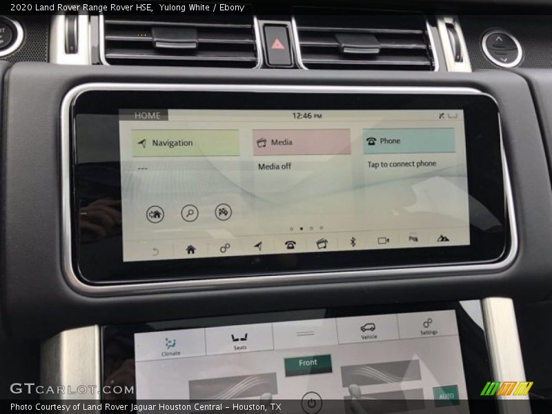 Yulong White / Ebony 2020 Land Rover Range Rover HSE