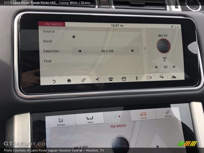 Yulong White / Ebony 2020 Land Rover Range Rover HSE