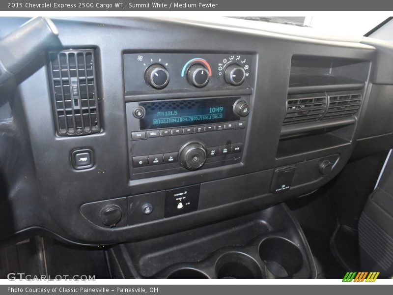 Summit White / Medium Pewter 2015 Chevrolet Express 2500 Cargo WT