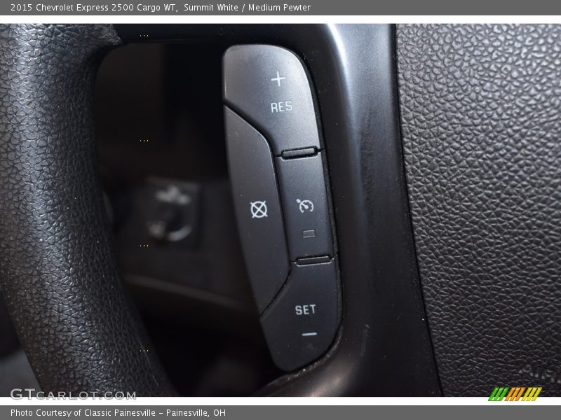Summit White / Medium Pewter 2015 Chevrolet Express 2500 Cargo WT