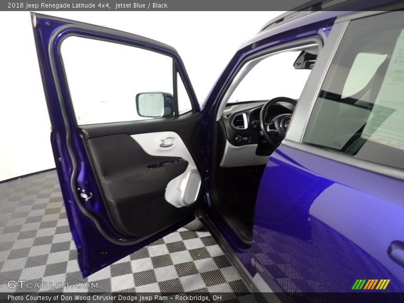 Jetset Blue / Black 2018 Jeep Renegade Latitude 4x4