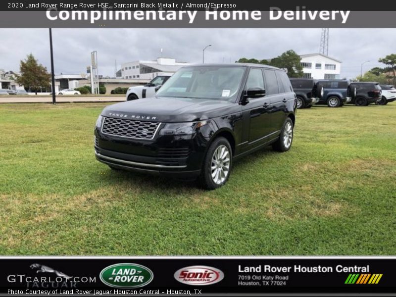 Santorini Black Metallic / Almond/Espresso 2020 Land Rover Range Rover HSE