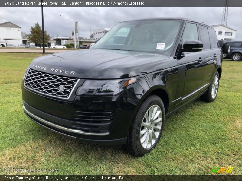 Santorini Black Metallic / Almond/Espresso 2020 Land Rover Range Rover HSE