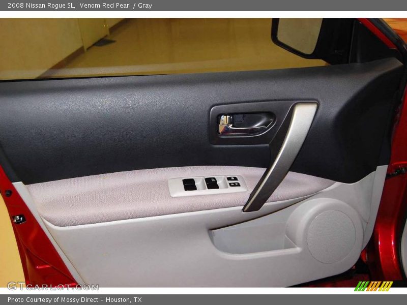 Venom Red Pearl / Gray 2008 Nissan Rogue SL