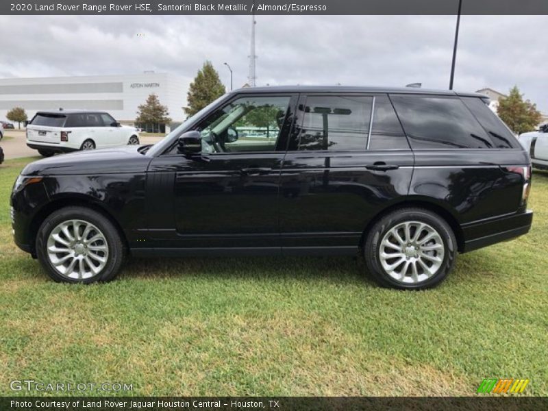 Santorini Black Metallic / Almond/Espresso 2020 Land Rover Range Rover HSE