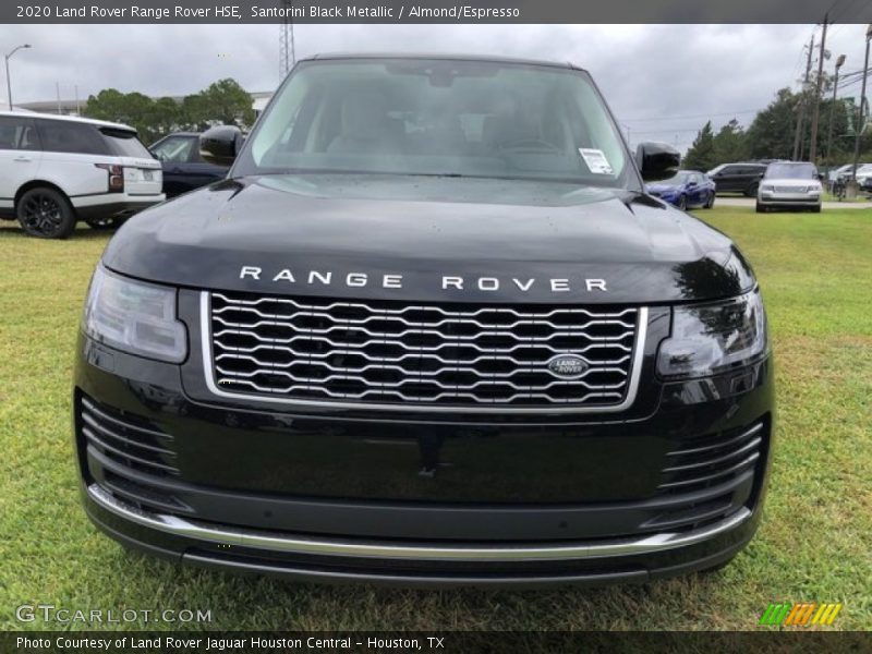 Santorini Black Metallic / Almond/Espresso 2020 Land Rover Range Rover HSE
