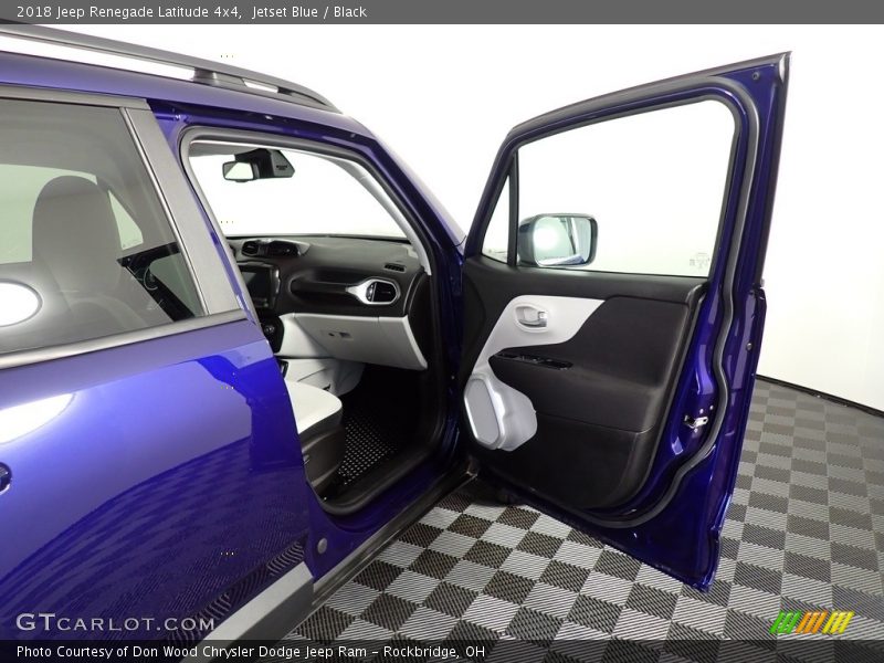 Jetset Blue / Black 2018 Jeep Renegade Latitude 4x4