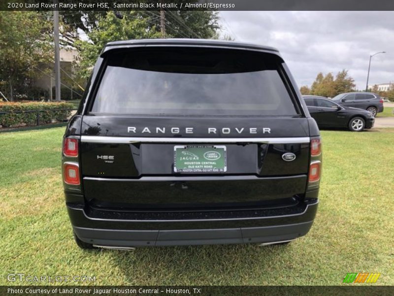 Santorini Black Metallic / Almond/Espresso 2020 Land Rover Range Rover HSE