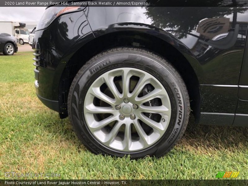 Santorini Black Metallic / Almond/Espresso 2020 Land Rover Range Rover HSE