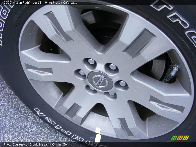 White Frost / Cafe Latte 2009 Nissan Pathfinder SE