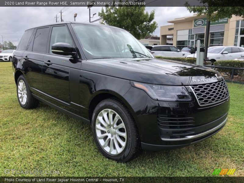 Santorini Black Metallic / Almond/Espresso 2020 Land Rover Range Rover HSE