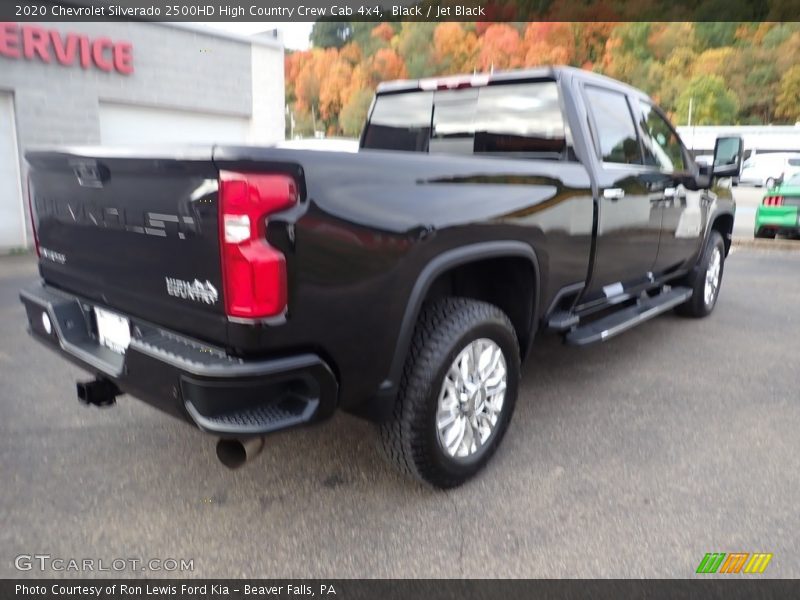 Black / Jet Black 2020 Chevrolet Silverado 2500HD High Country Crew Cab 4x4