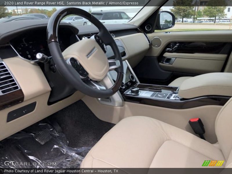 Santorini Black Metallic / Almond/Espresso 2020 Land Rover Range Rover HSE