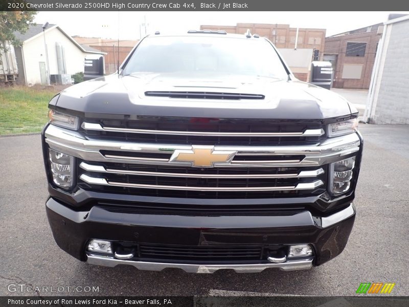 Black / Jet Black 2020 Chevrolet Silverado 2500HD High Country Crew Cab 4x4