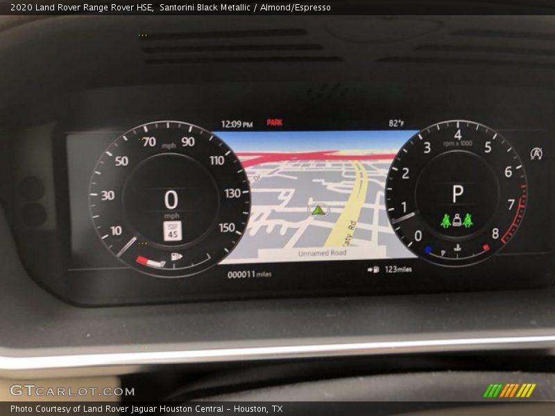 Santorini Black Metallic / Almond/Espresso 2020 Land Rover Range Rover HSE