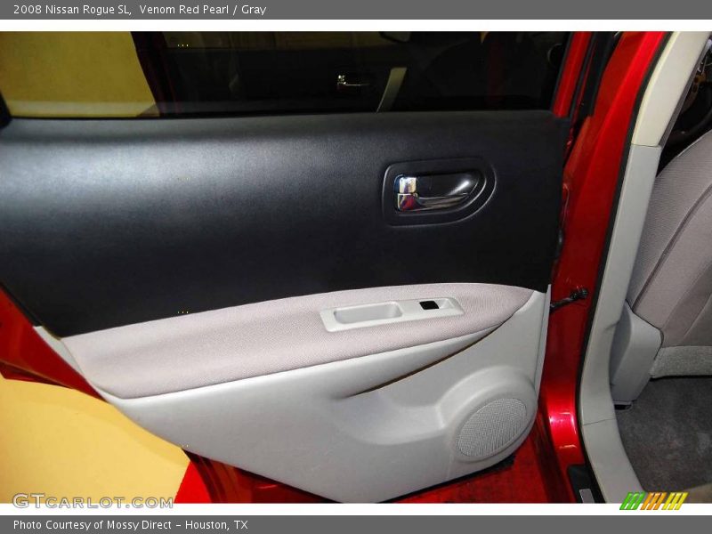 Venom Red Pearl / Gray 2008 Nissan Rogue SL
